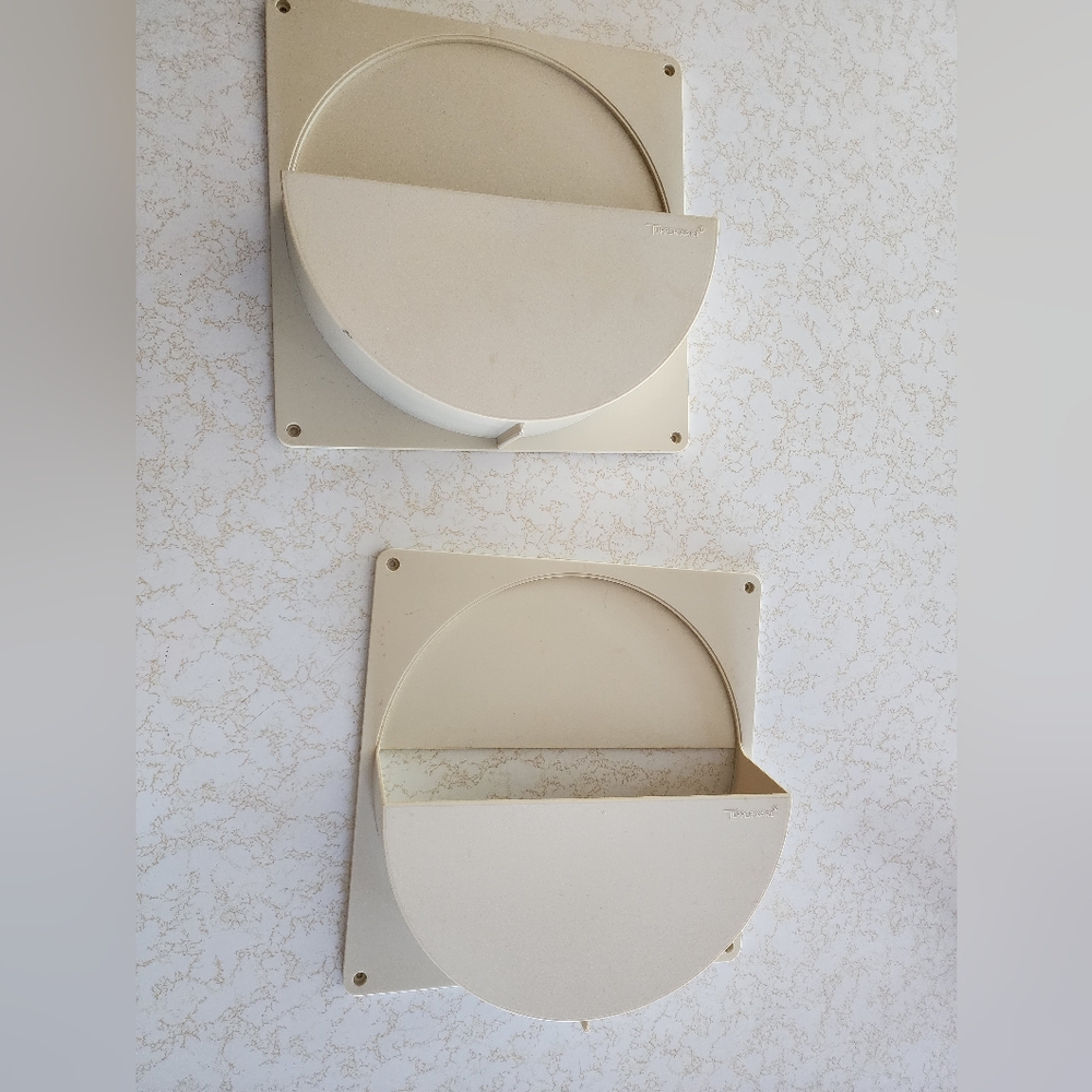 Two Large Tupperware Lid/Seal Holders